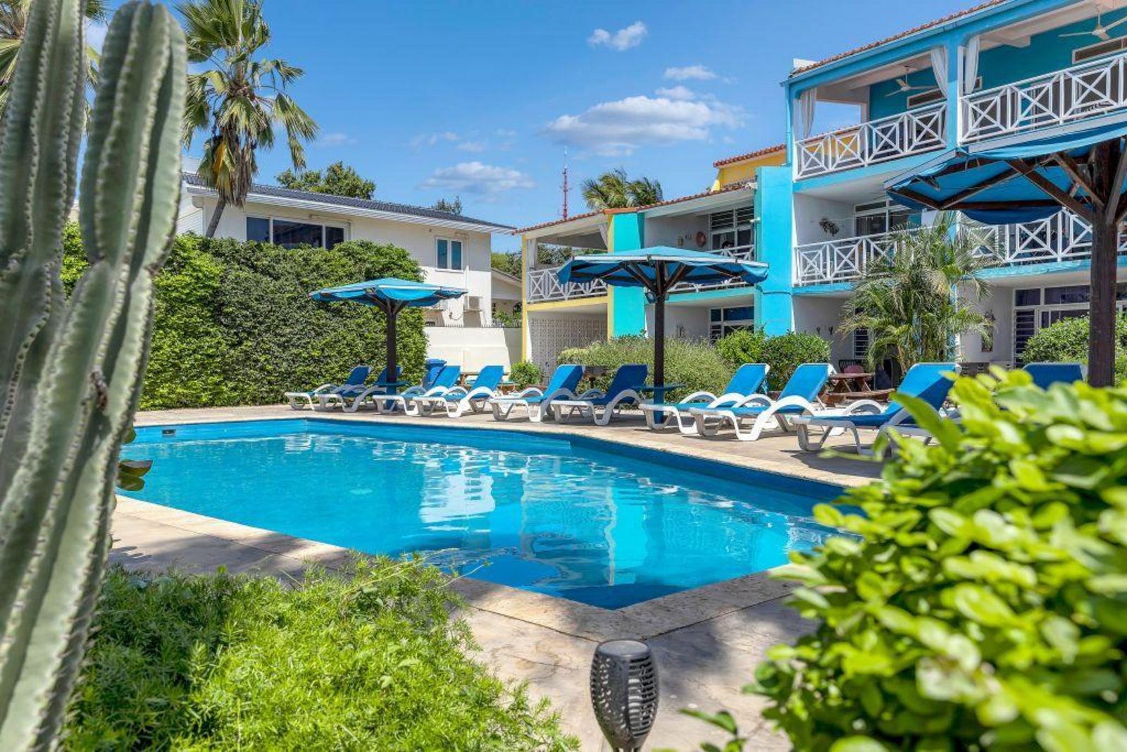Bonaire Oceanfront 1-slaapkamer begane grond
