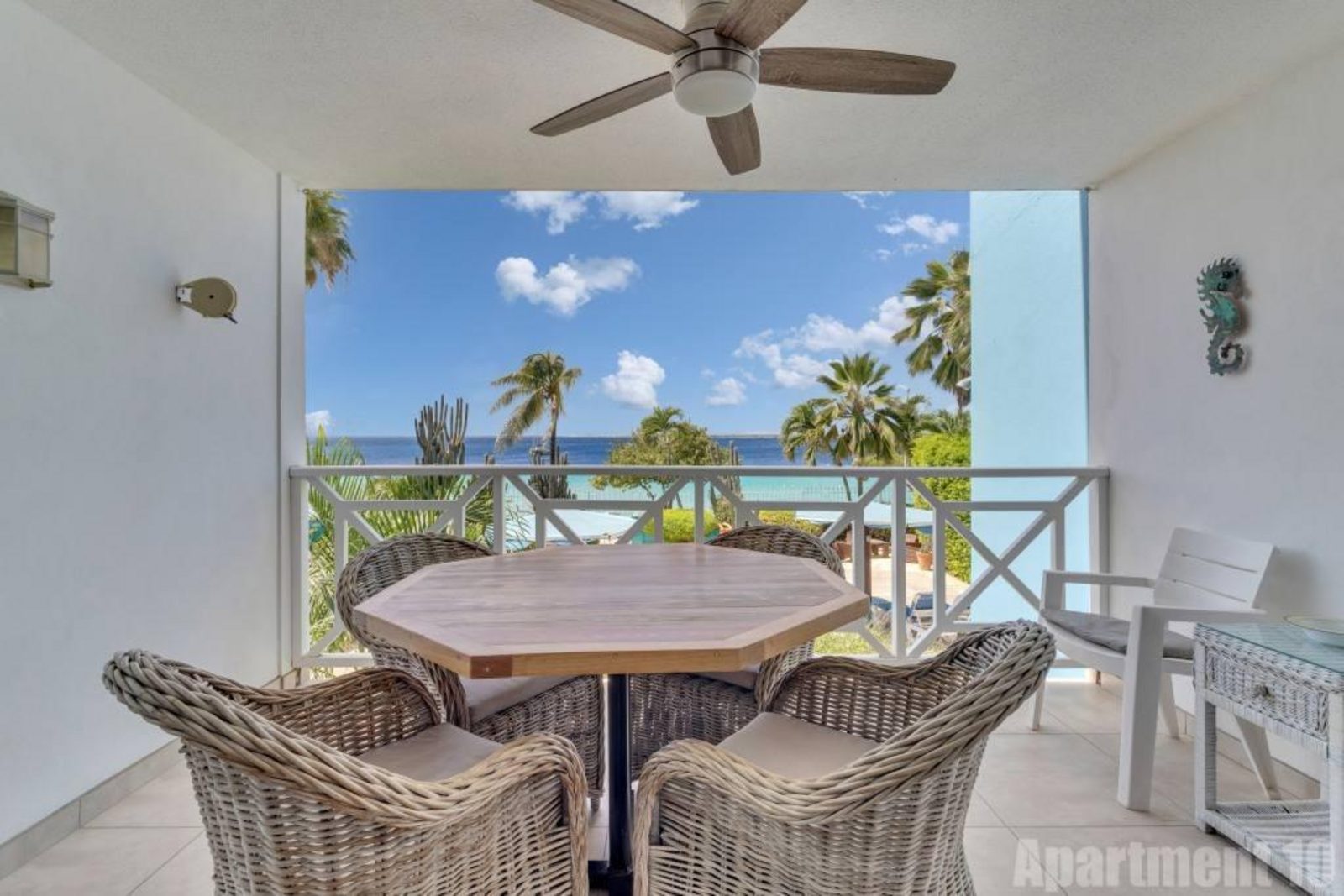 Bonaire Oceanfront One Bedroom Second Floor - Ocean View