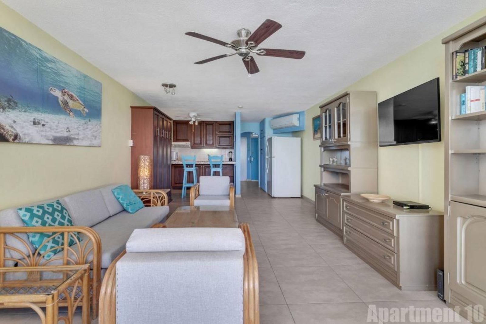 Bonaire Oceanfront One Bedroom Second Floor - Ocean View