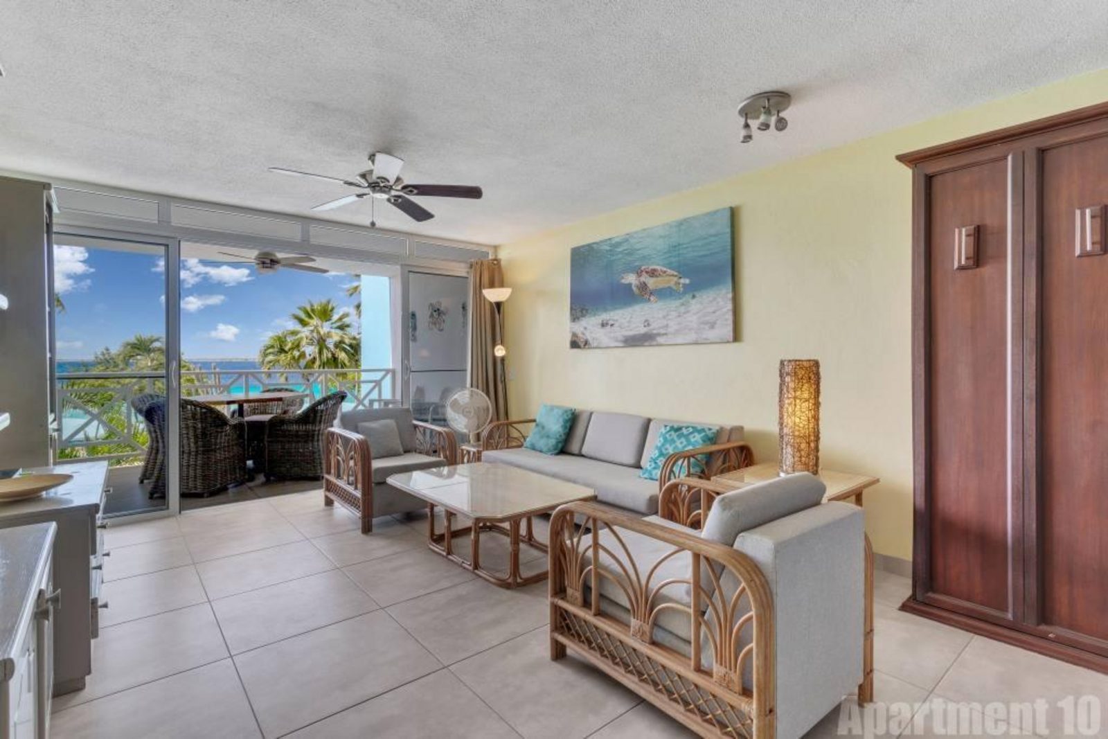 Bonaire Oceanfront One Bedroom Second Floor - Ocean View