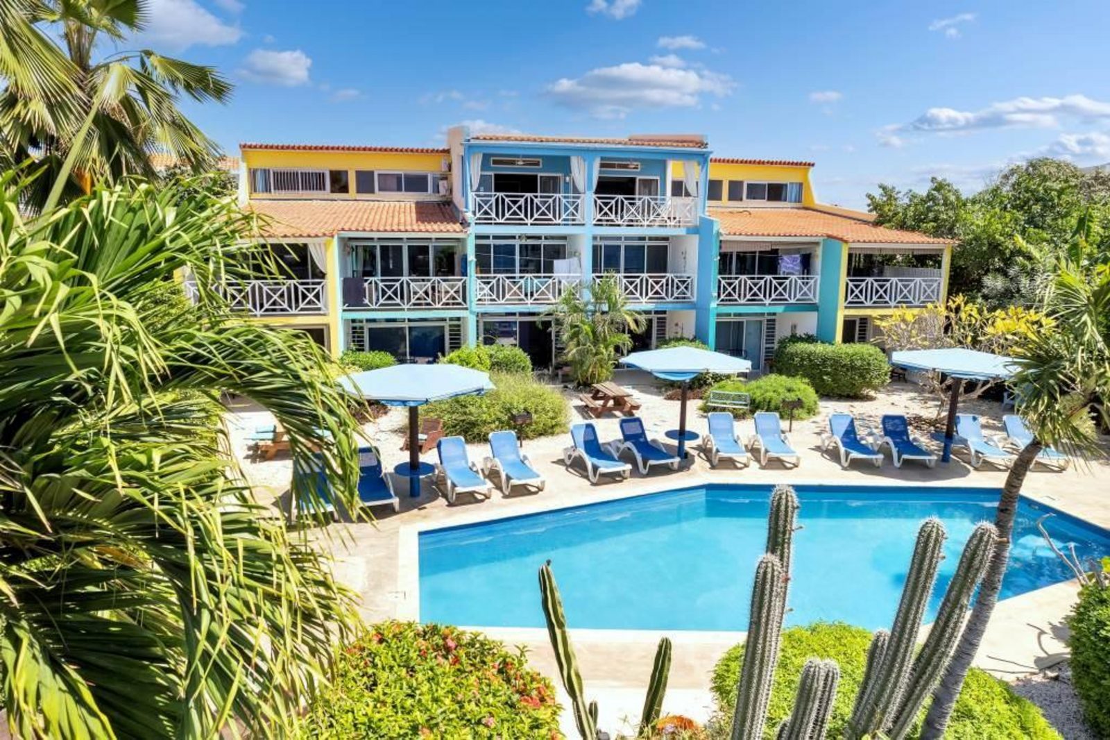 Bonaire Oceanfront One Bedroom Second Floor - Ocean View