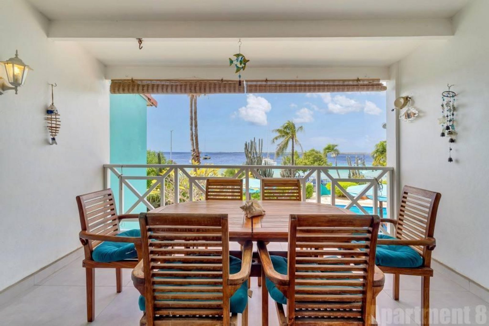 Bonaire Oceanfront 2-bedroom Apartment