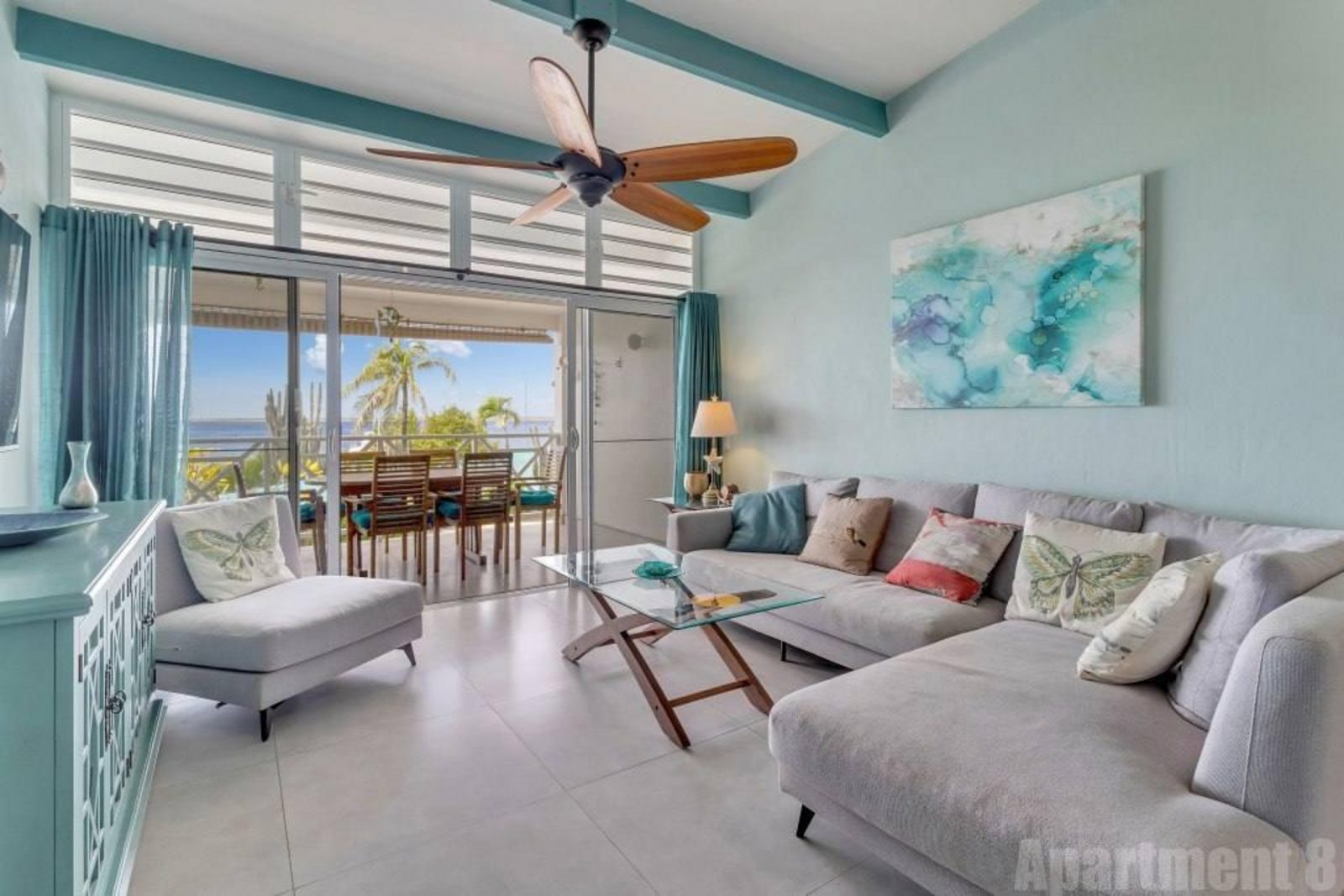Bonaire Oceanfront 2-bedroom Apartment