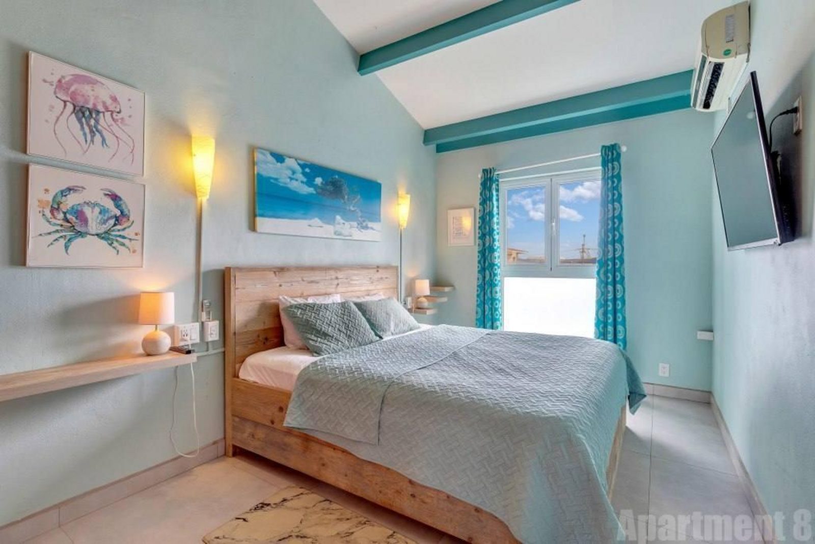 Bonaire Oceanfront 2-bedroom Apartment