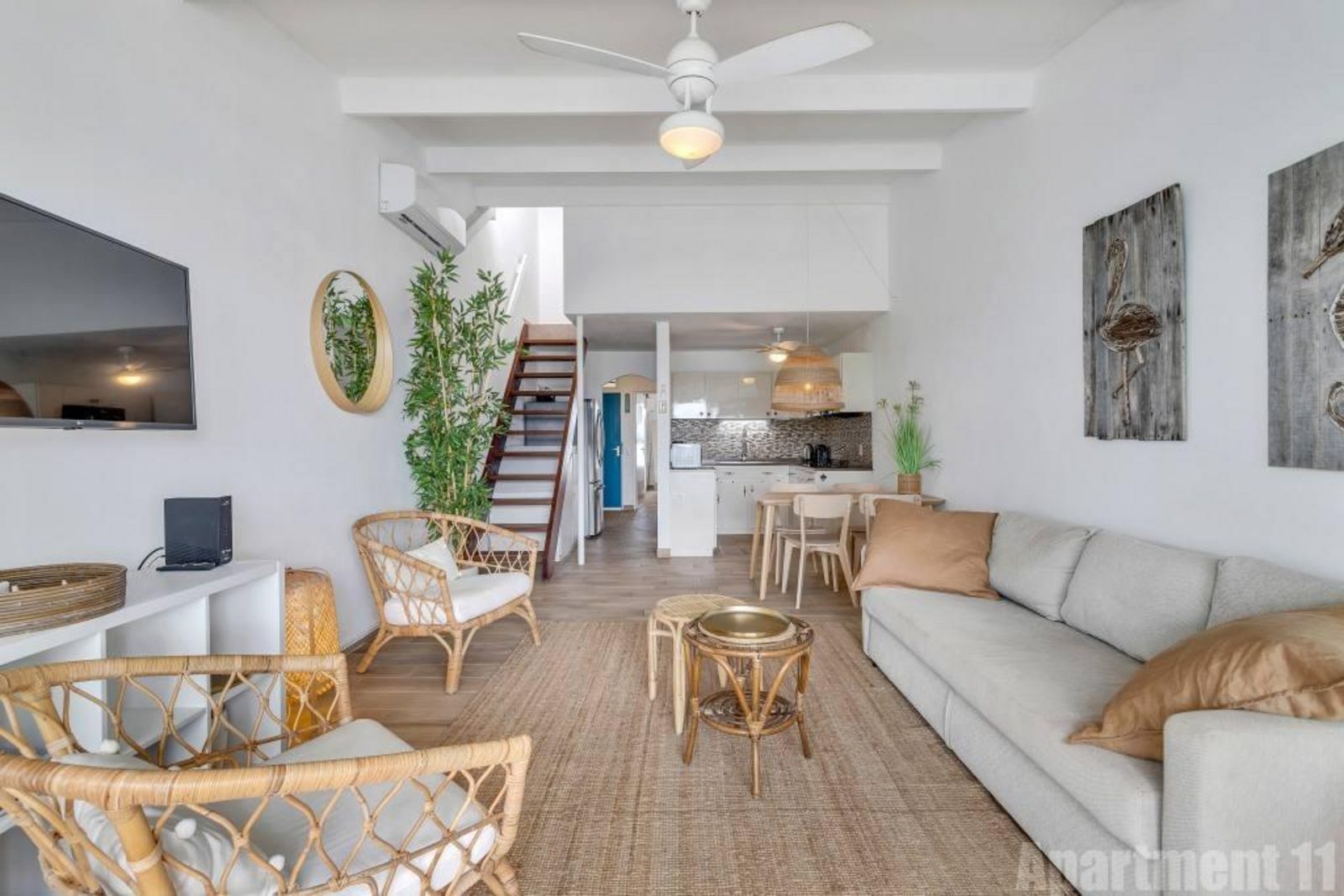 Bonaire Oceanfront 2-bedroom Apartment
