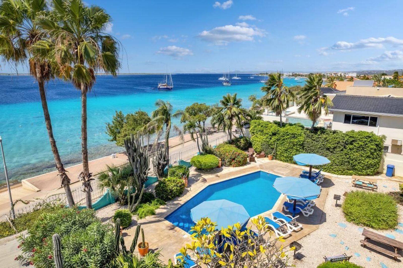Bonaire Oceanfront 2-bedroom Apartment