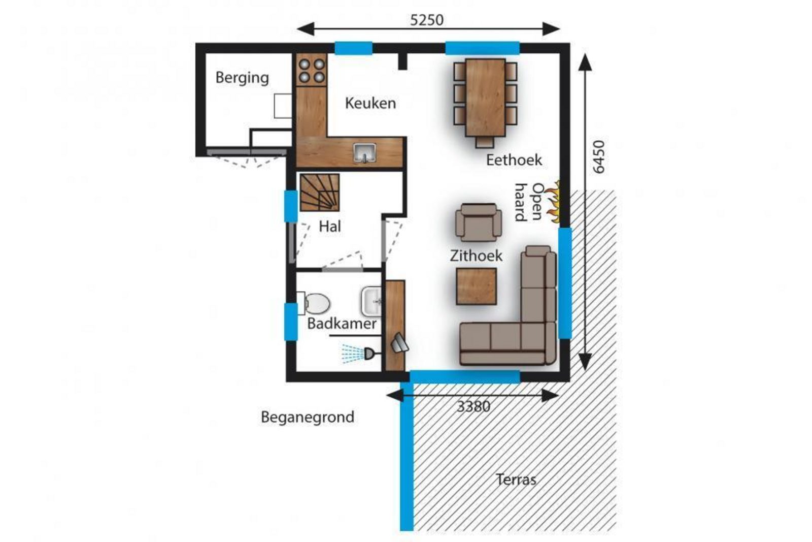 Duin Bungalow  119 4-persoons