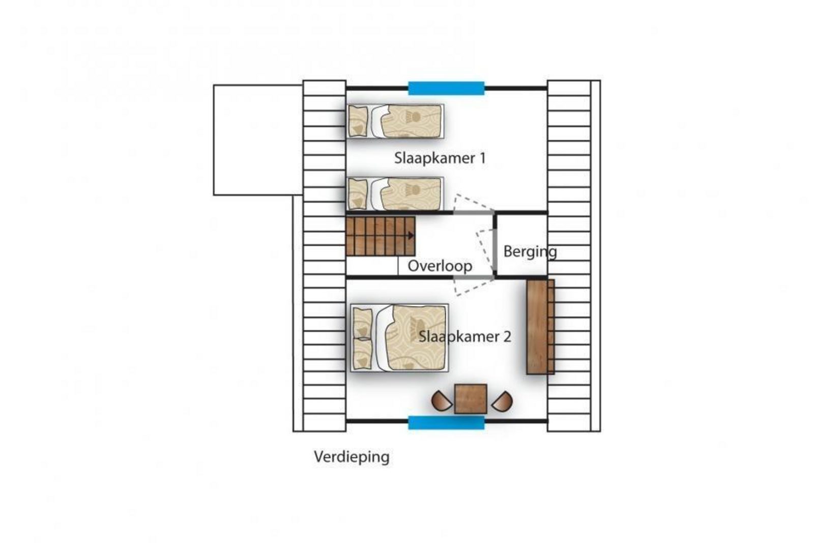 Duin Bungalow  119 4-persoons