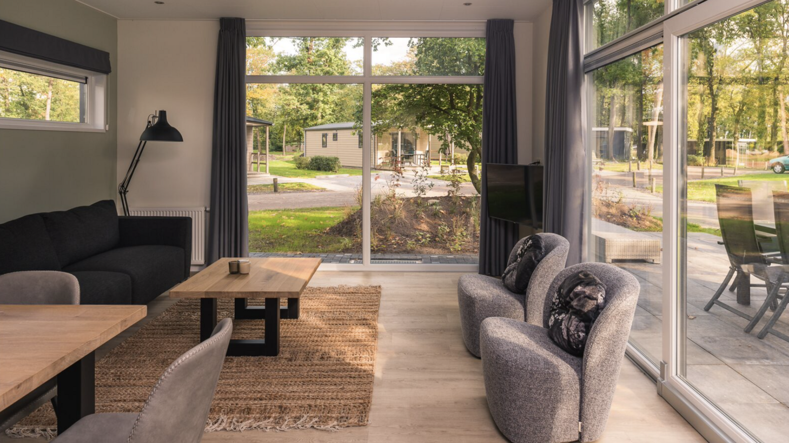 Kubus Lodge met infrarood cabine