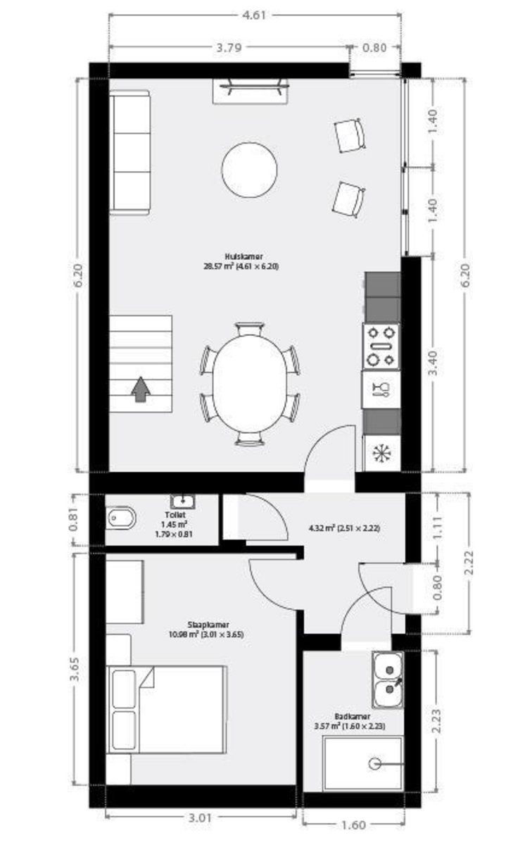 6 pers. wellness deluxe bungalow met hottub