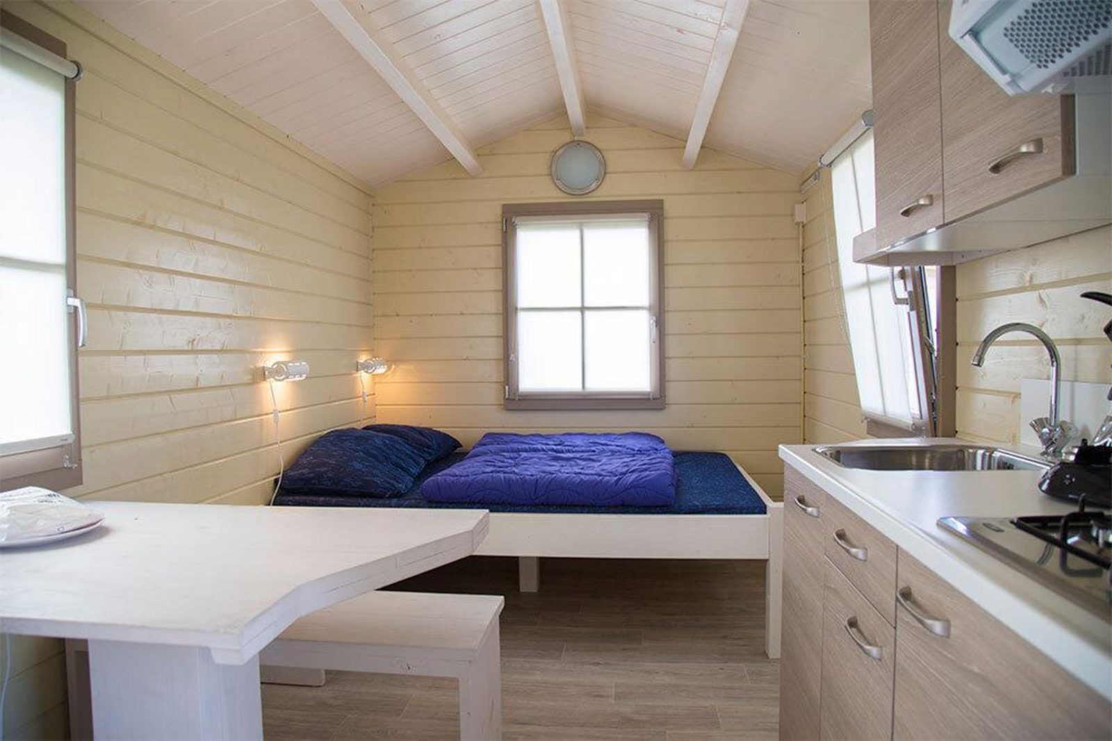 Trekkershut Luxe voor 4 personen