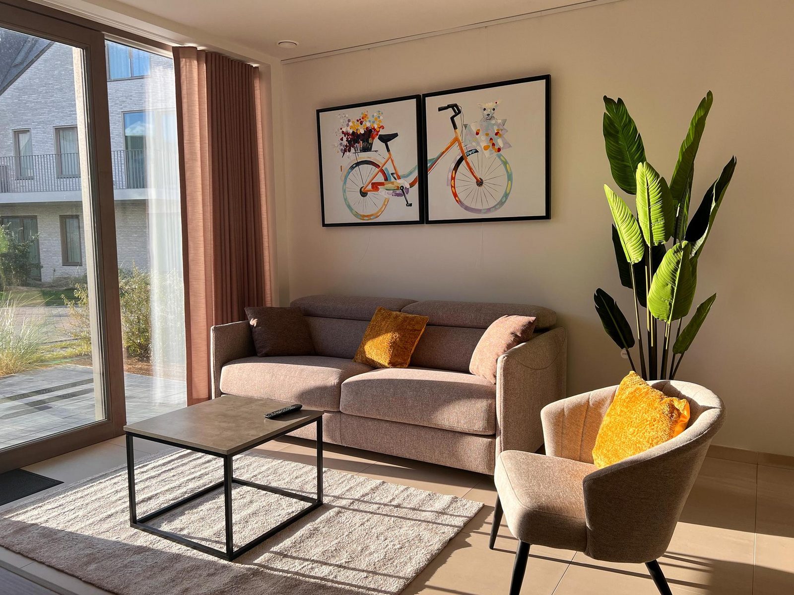 Nieuwbouw appartement met 1 slaapkamer