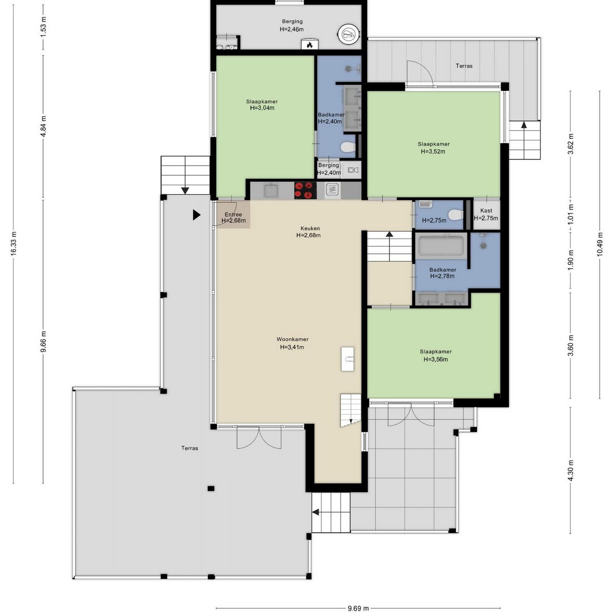 Villa Comfort | 6 Pers. (Villa 34)