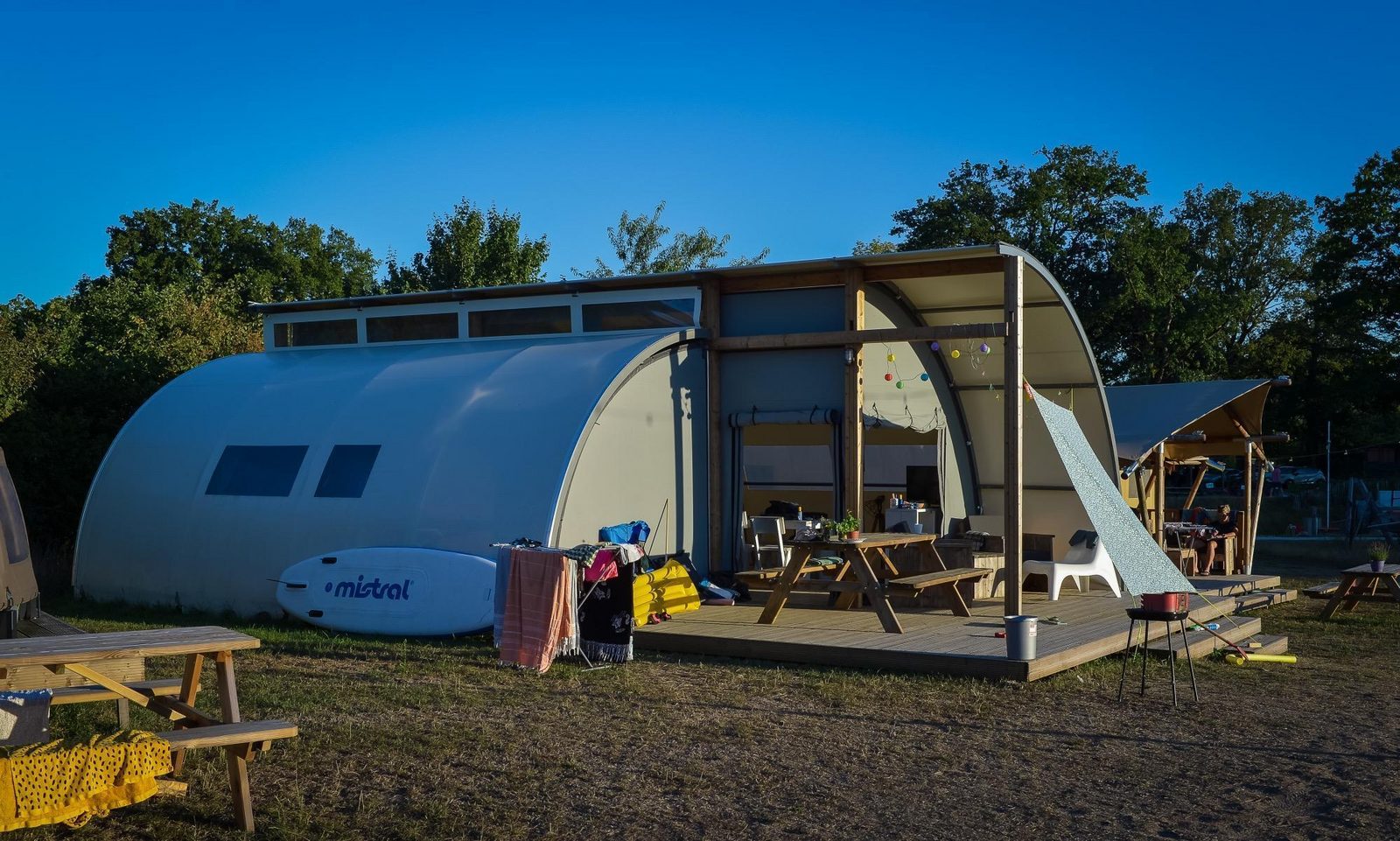 Panorama Lodge met privé sanitair | 7 personen