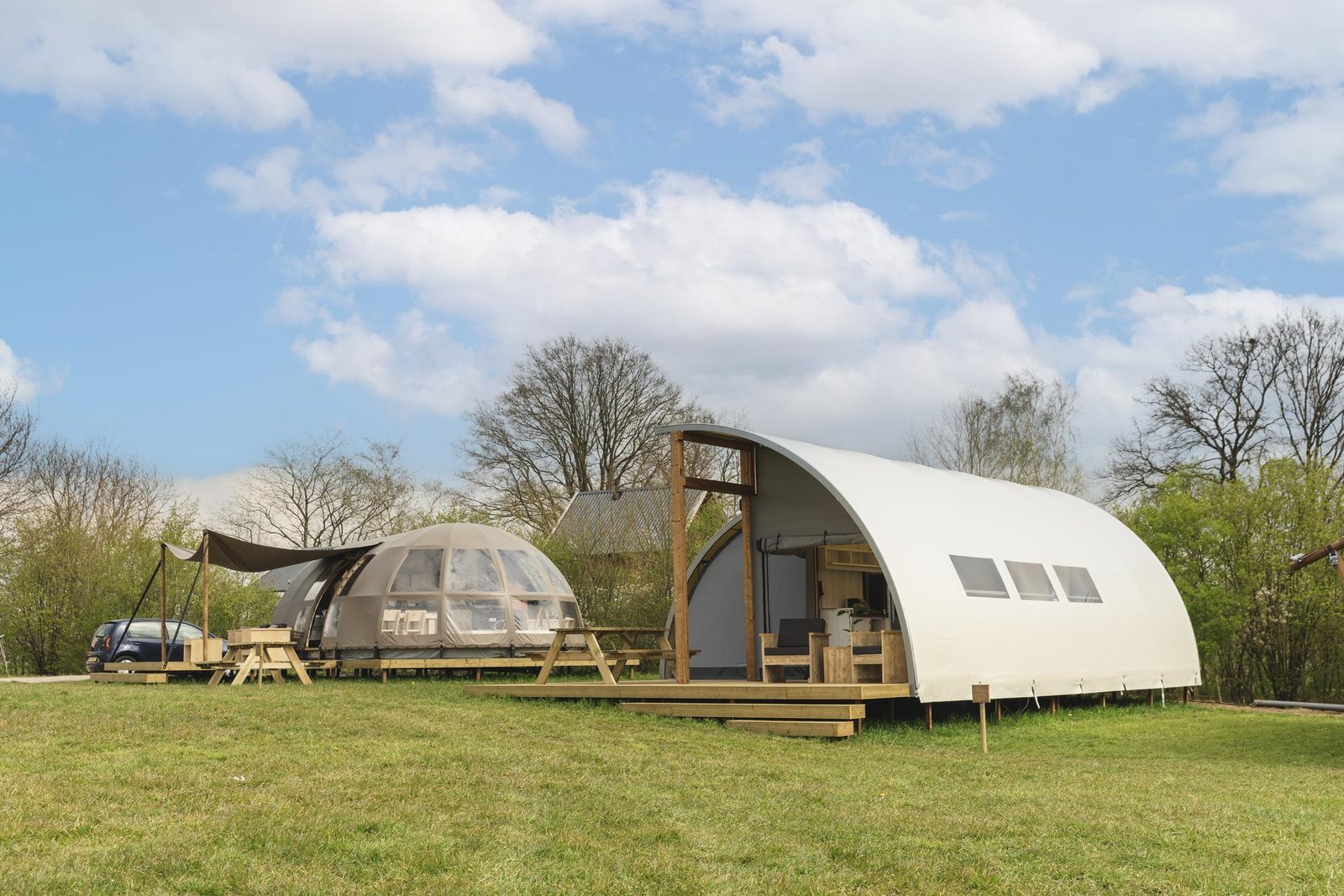 Panorama Lodge met privé sanitair | 7 personen