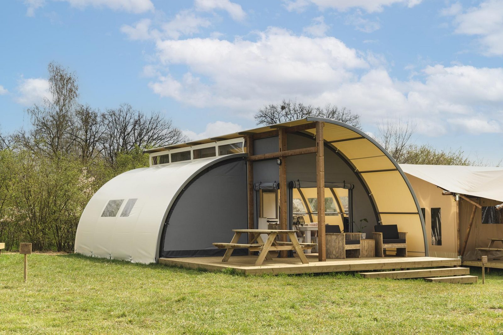 Panorama Lodge met privé sanitair | 7 personen