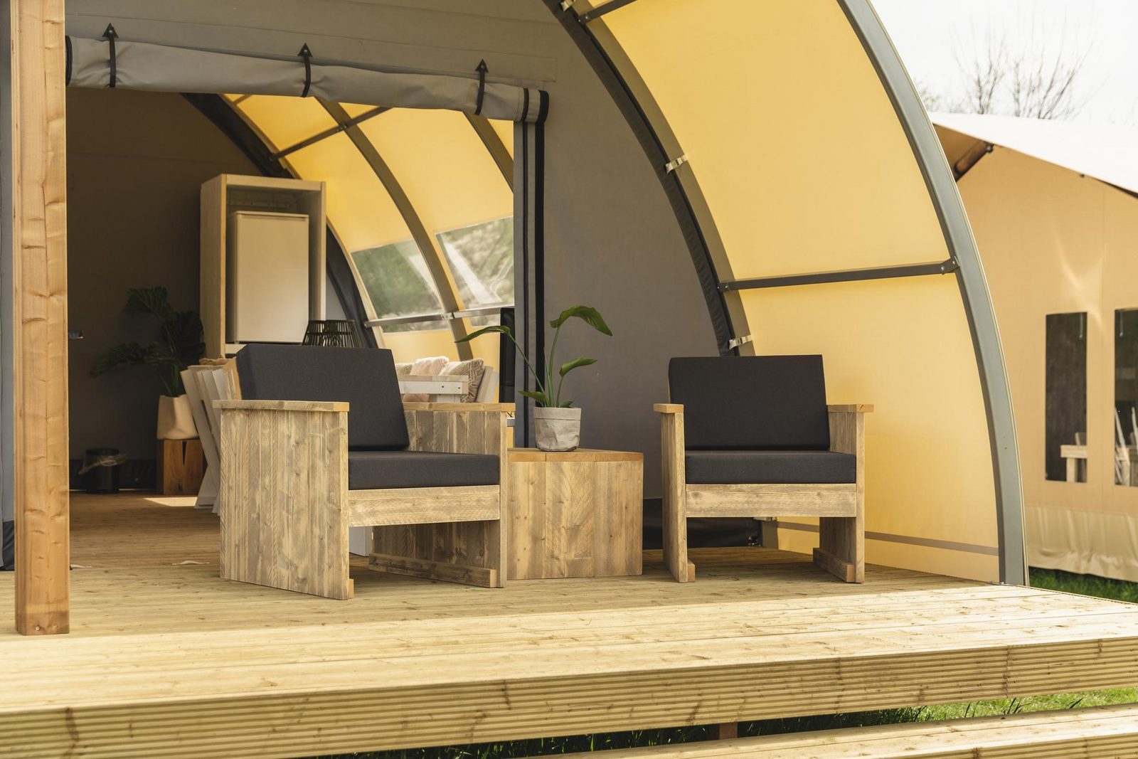 Panorama Lodge met privé sanitair | 7 personen