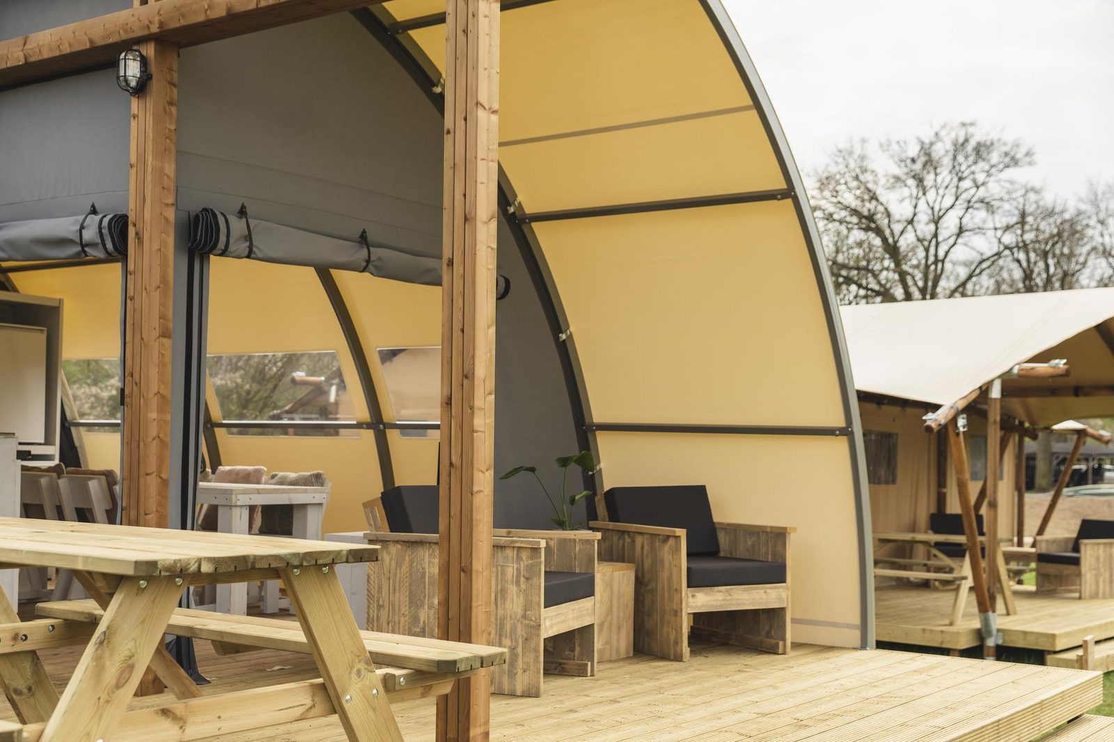 Panorama Lodge met privé sanitair | 7 personen