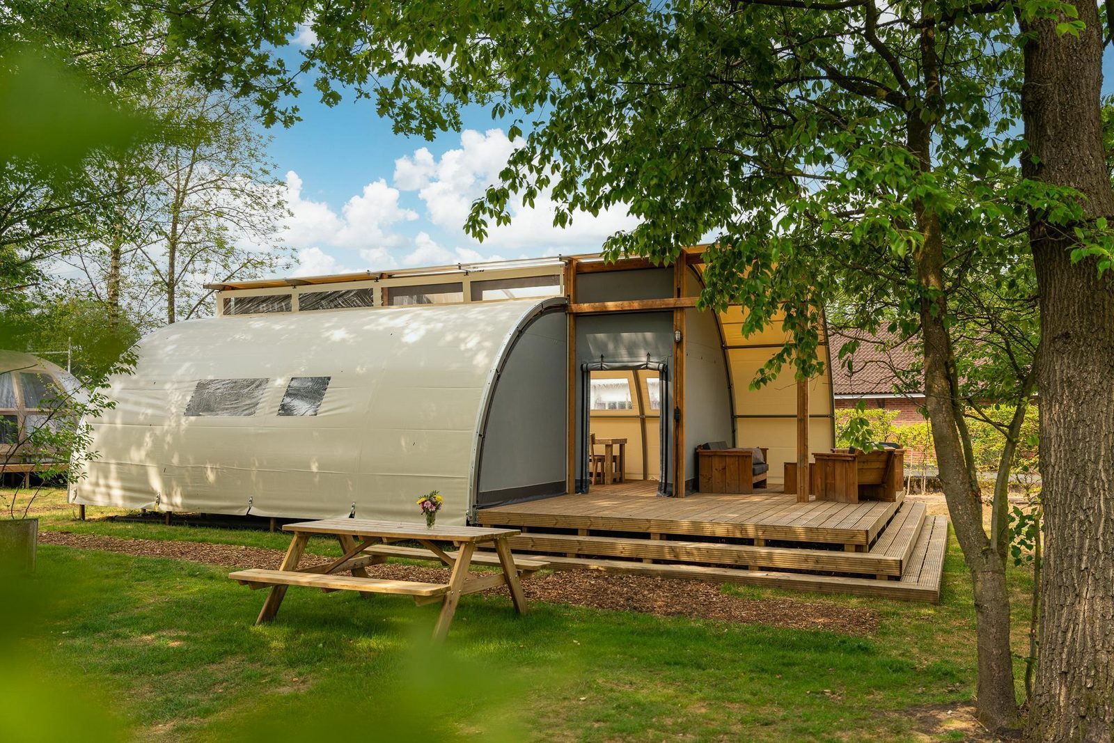 Panorama Lodge met privé sanitair | 7 personen