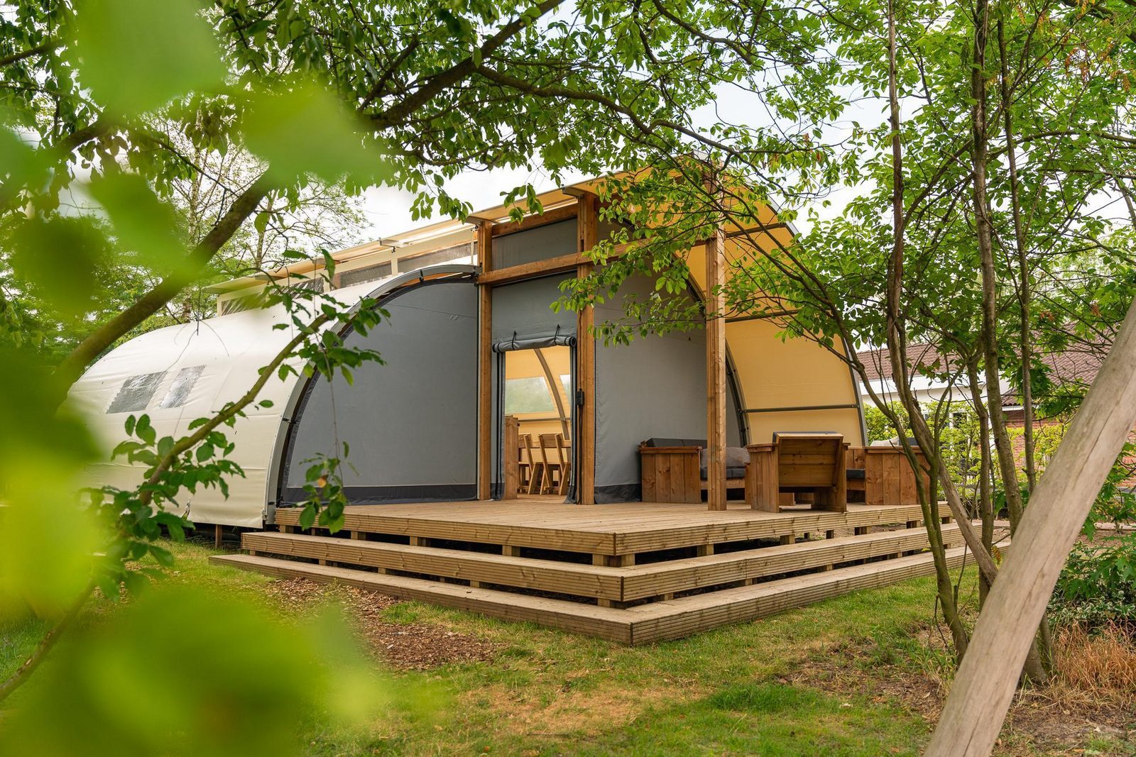 Panorama Lodge met privé sanitair | 7 personen