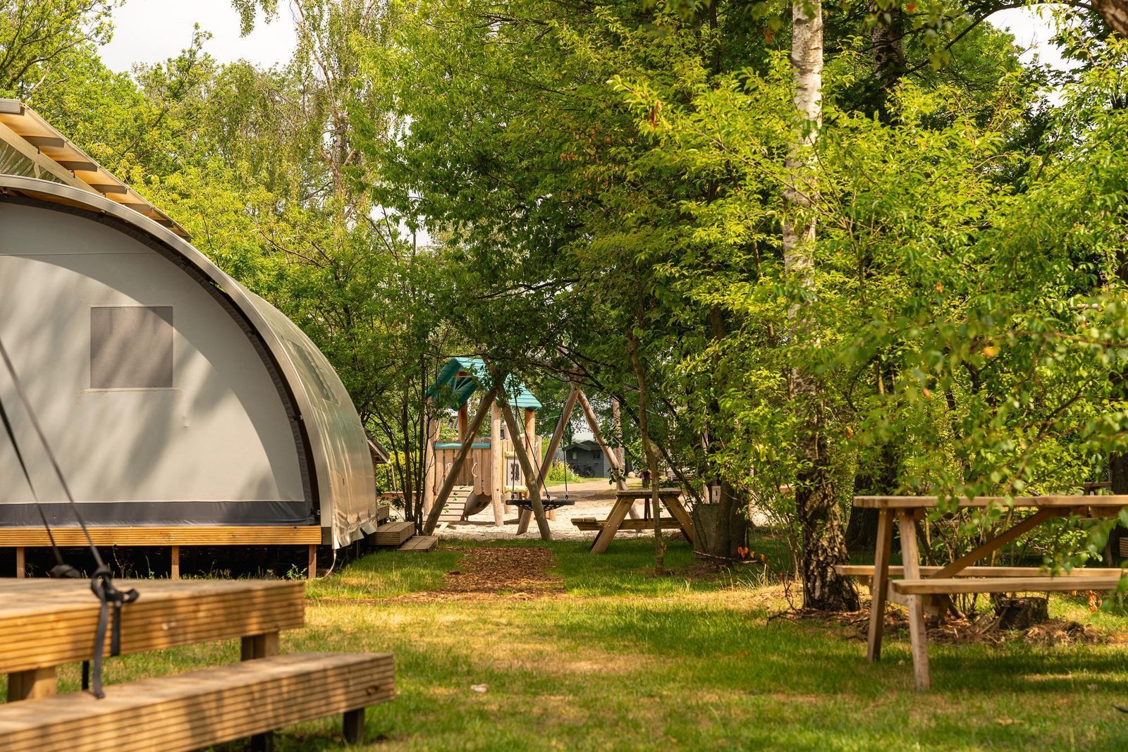 Panorama Lodge met privé sanitair | 7 personen