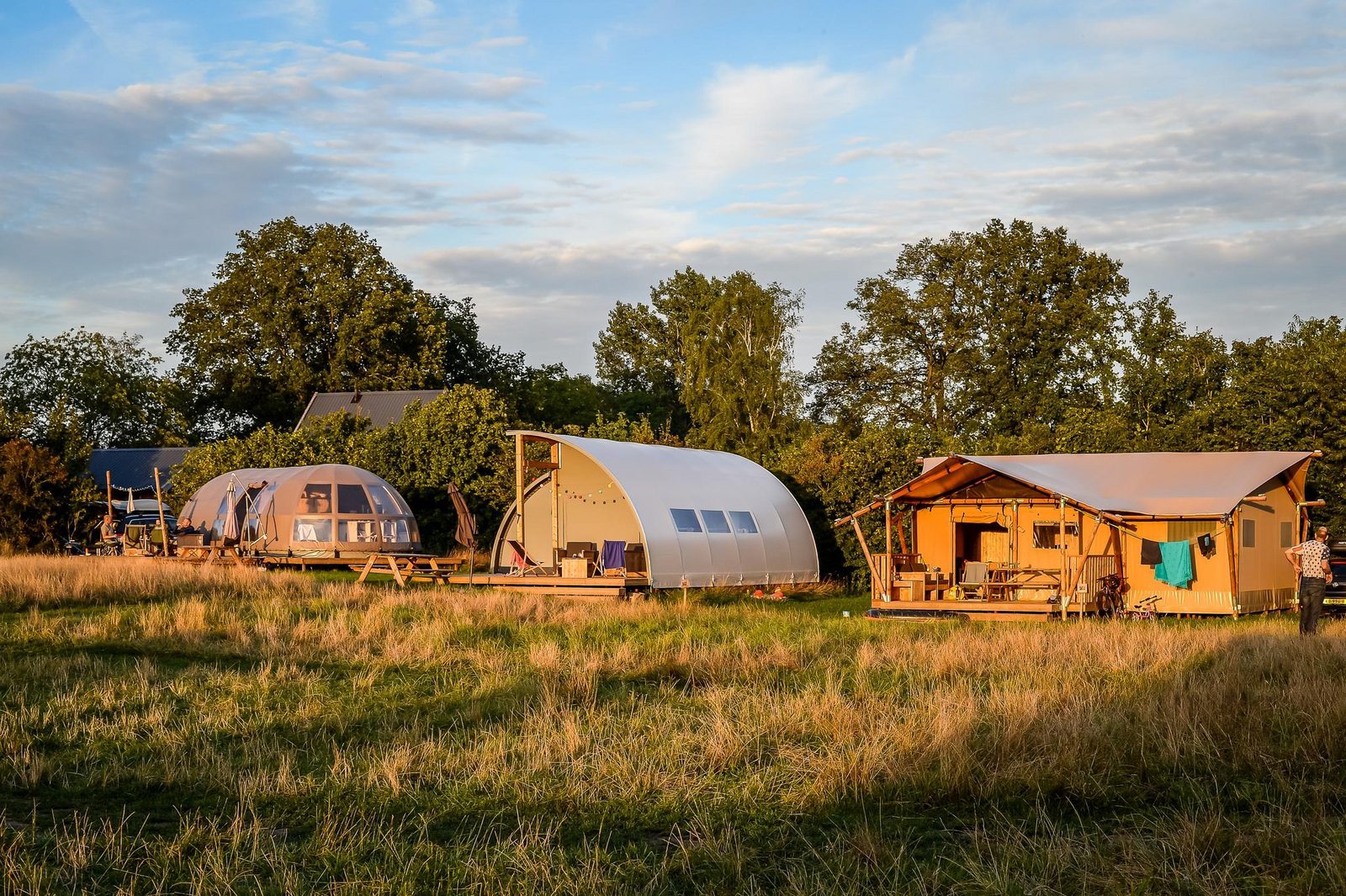Panorama Lodge met privé sanitair | 7 personen