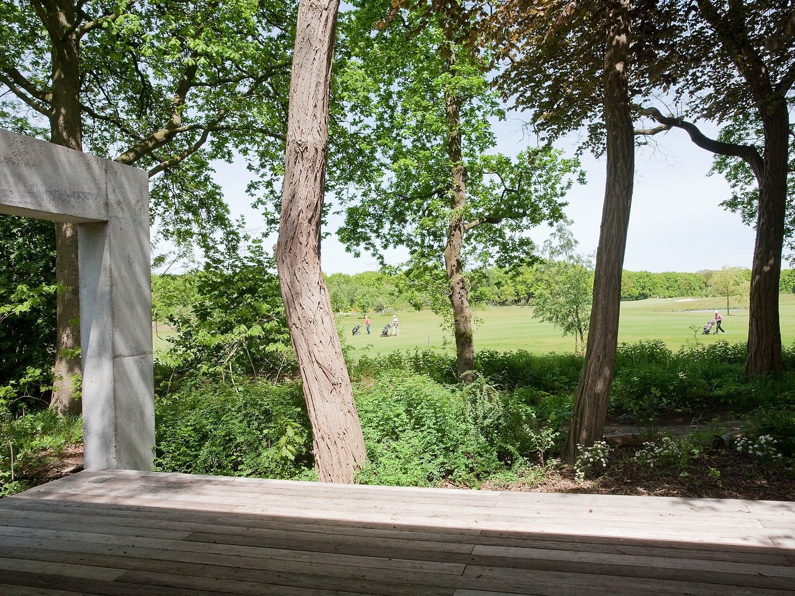 Betonnen Boshuis - luxe wellness vakantiehuis in Brabant