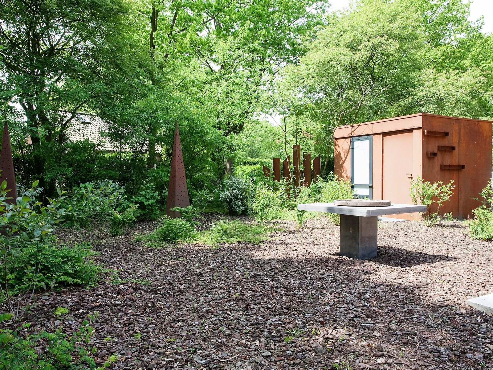 Stalen Boshuis - luxe vakantiehuis met sauna in Brabant