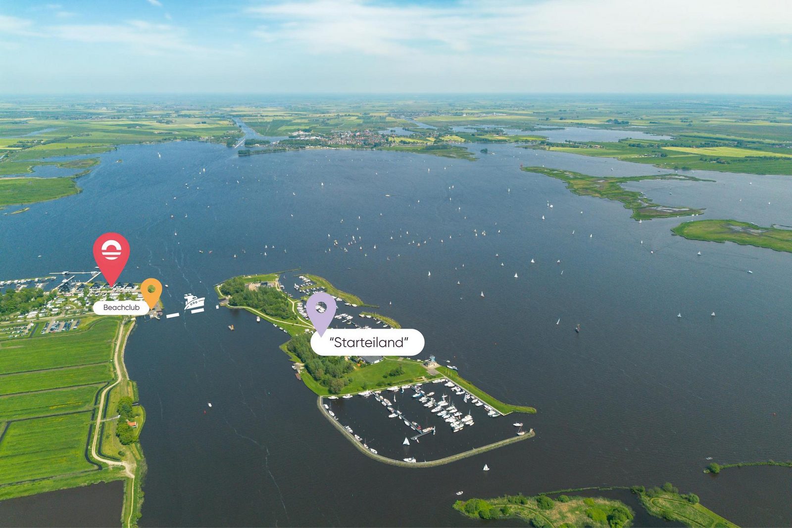 Houseboat 'RiggelBrug Sneekermeer' - Paviljoenwei 4-25 | Sneek (Offingawier)