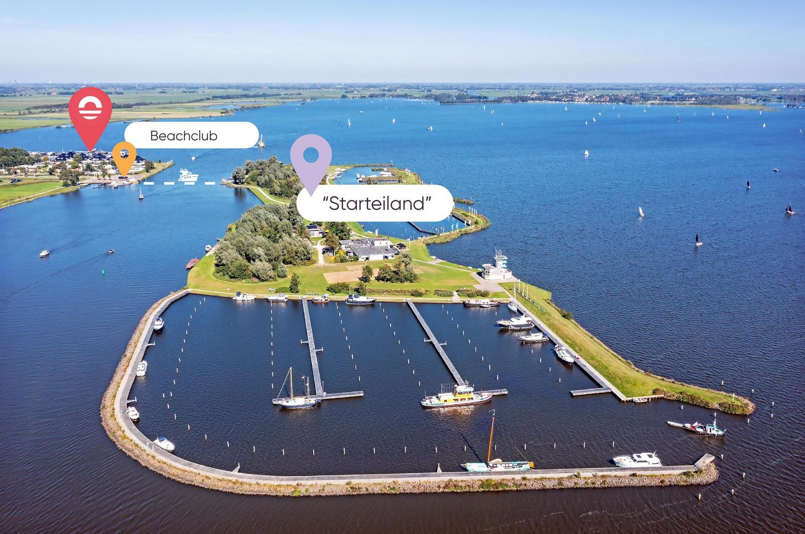 Houseboat 'RiggelBrug Sneekermeer' - Paviljoenwei 4-25 | Sneek (Offingawier)