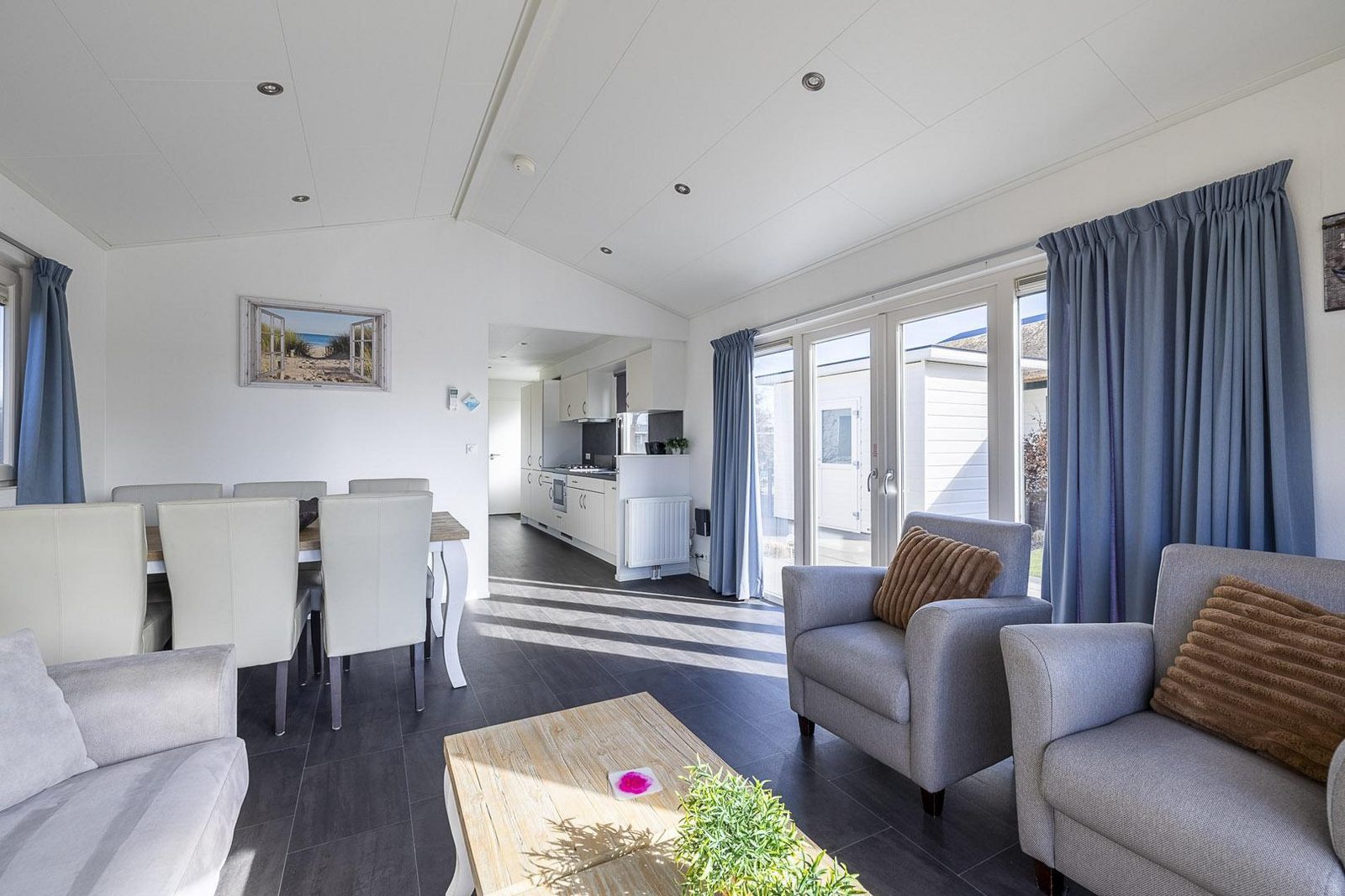6-Personen Chalet, drei Schlafzimmer