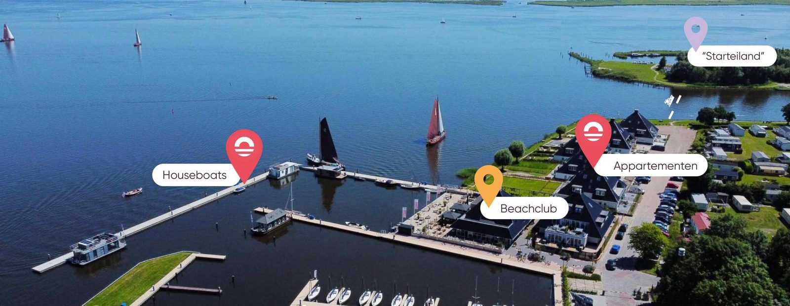 Houseboat 'RiggelBrug Sneekermeer' - Paviljoenwei 4-25 | Sneek (Offingawier)
