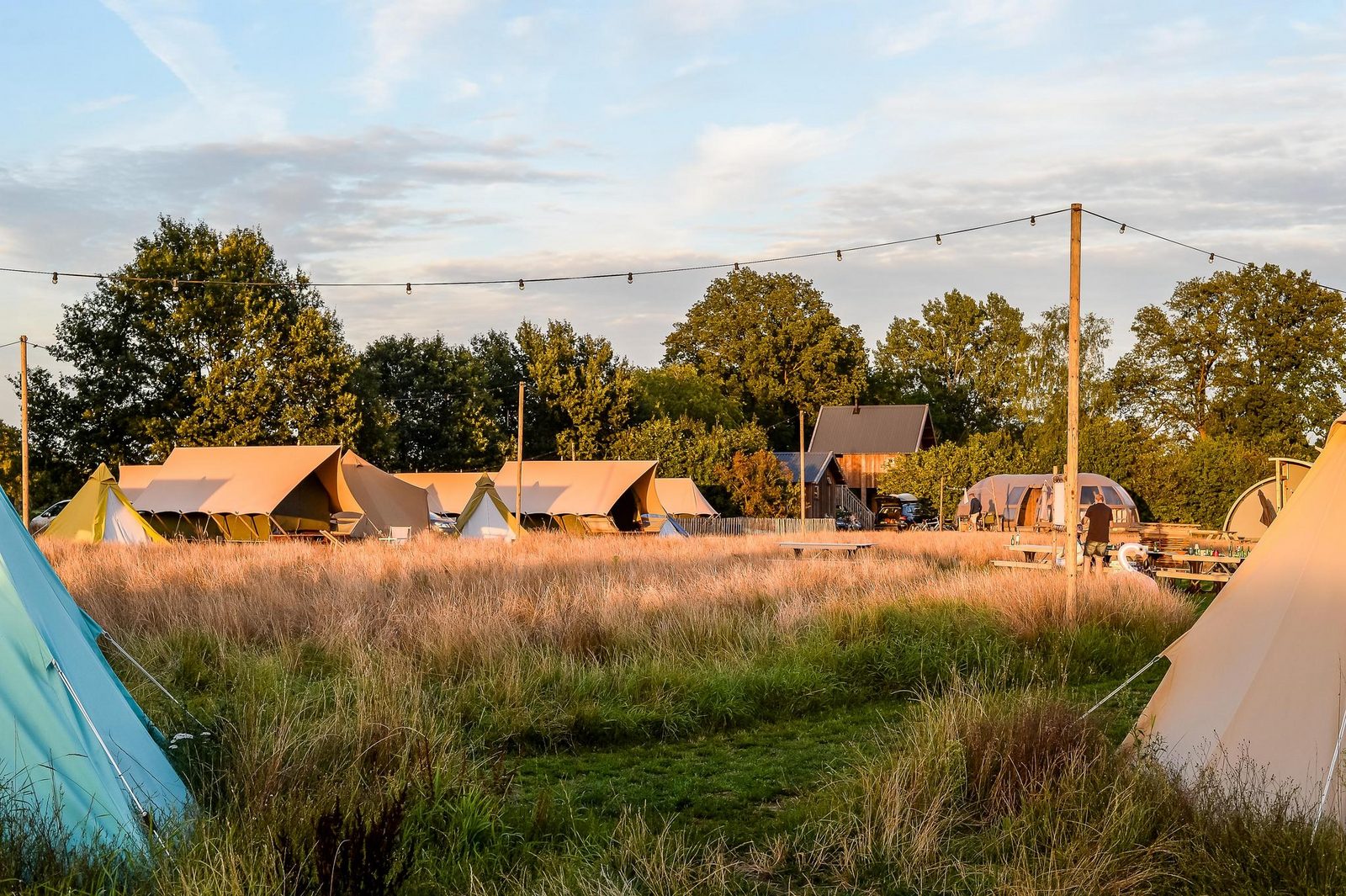 Groepsaccommodatie (6x luxe glampingtent) I 32 personen