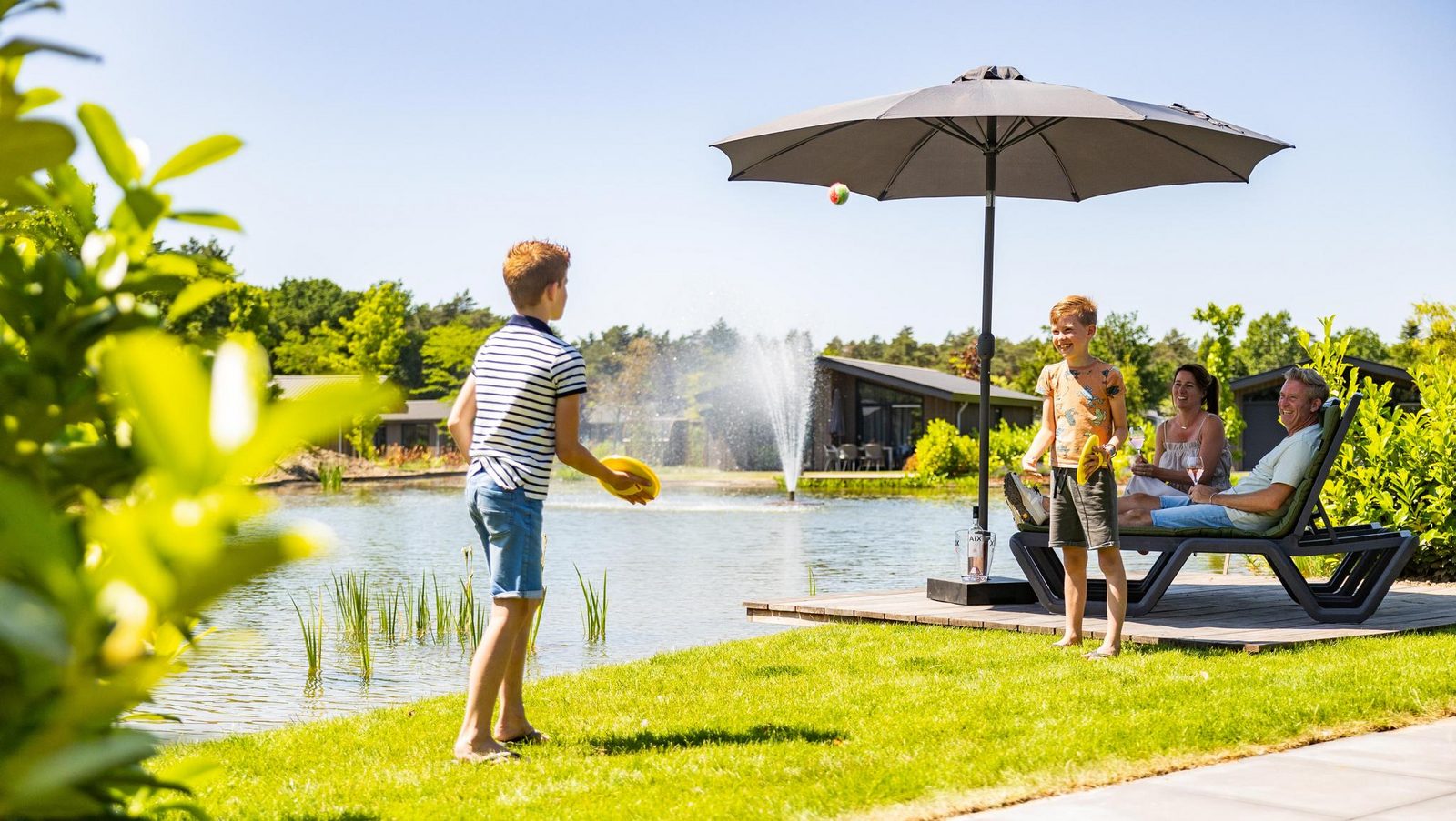 Wood Lodge Waterkant | 4 personen 
