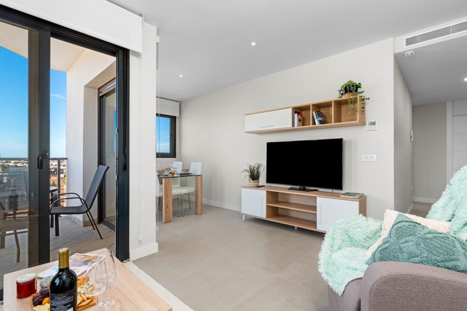 Apartament Aldea del Sol z widokiem na morze