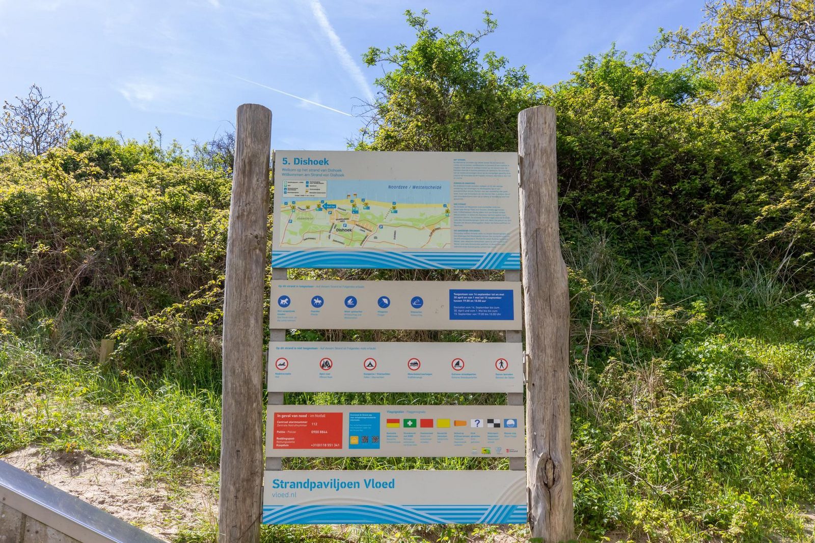 Slaapstrandhuisje - Strand Dishoek 345/346 | Dishoek