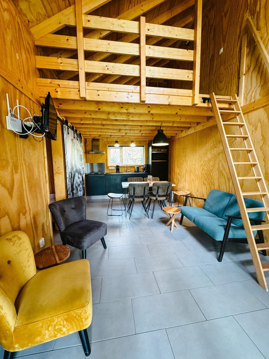 6 Personen. Bungalow de Fietsinn
