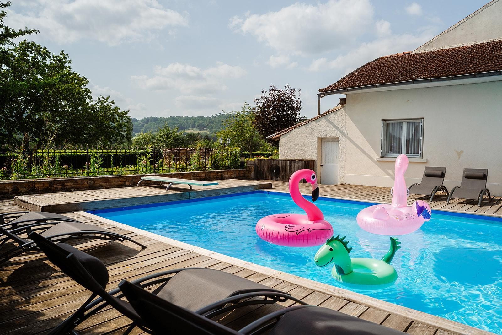 Chateau Prayssac - C vakantiehuis op wijndomein met zwembad  