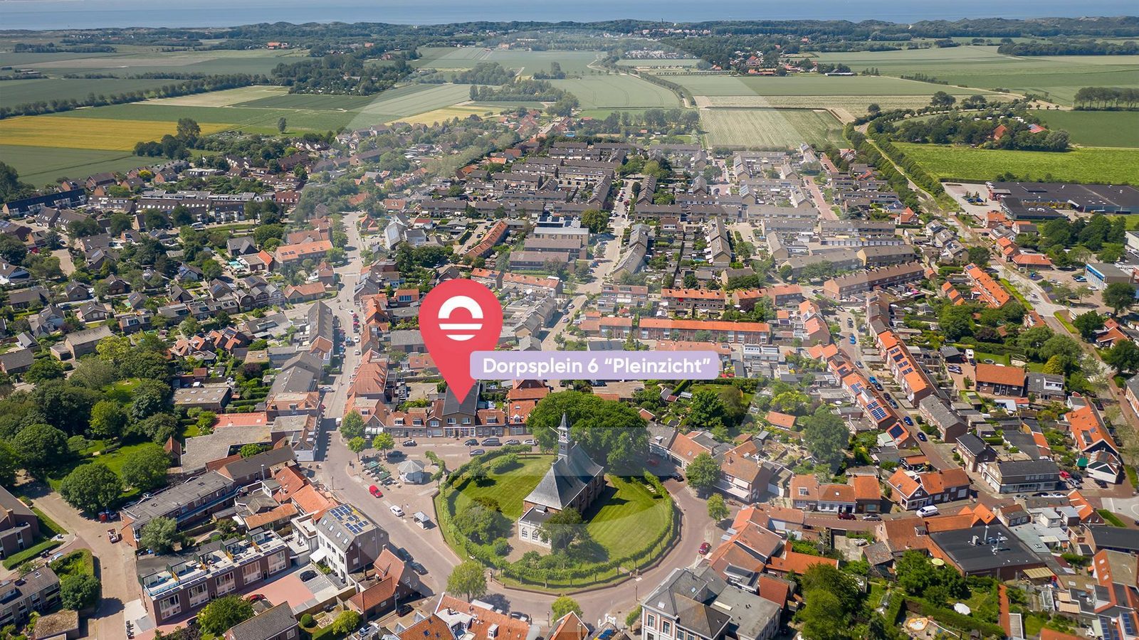 Gruppenunterkunft- Dorpsplein 6 | Koudekerke "Pleinzicht"