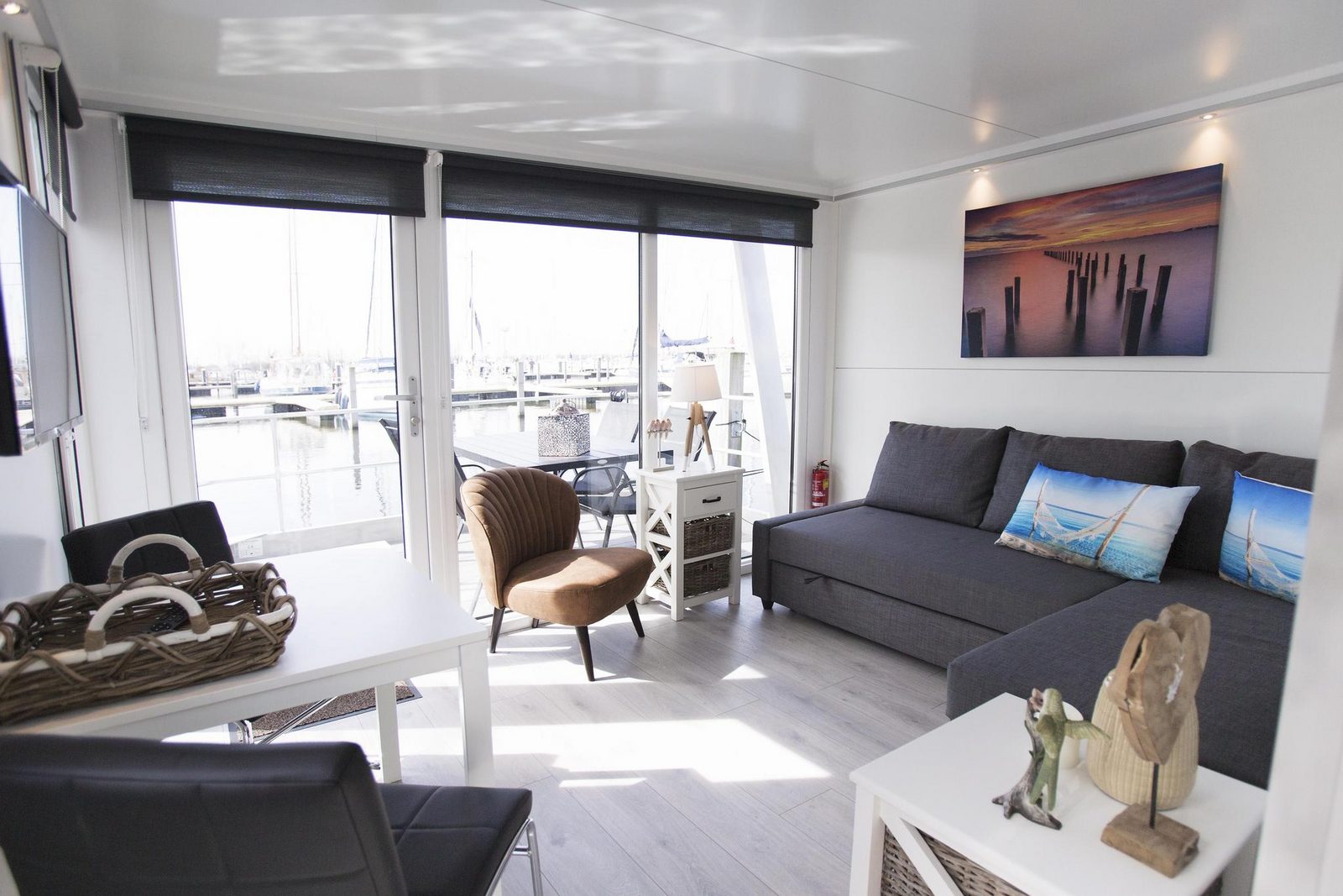 Harbor lodge for 4-6 persons 