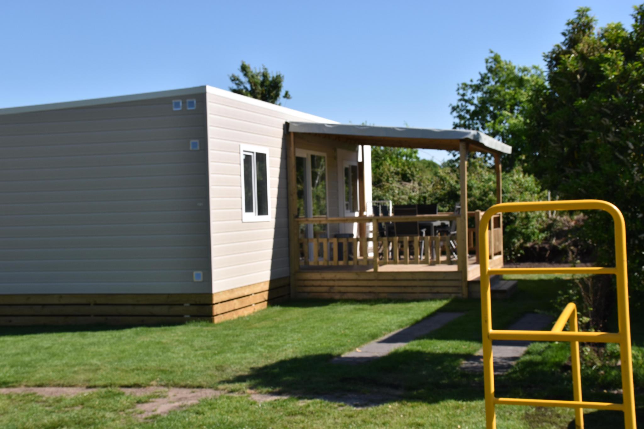 Chalet de luxe avec véranda pour 6 personnes, 2 salles de bains