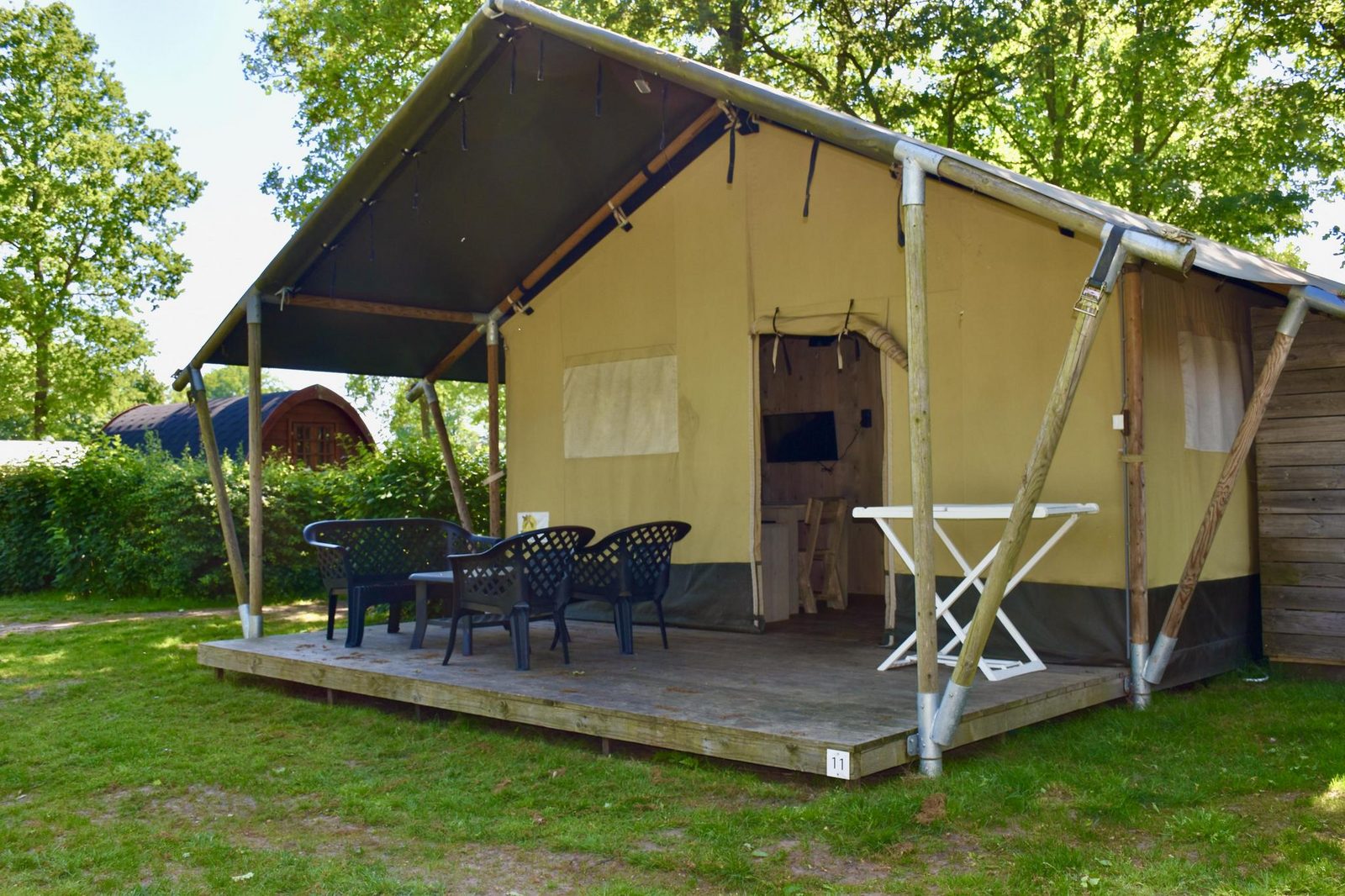Camping 't Veld - Comfort safaritent 4 persoons
