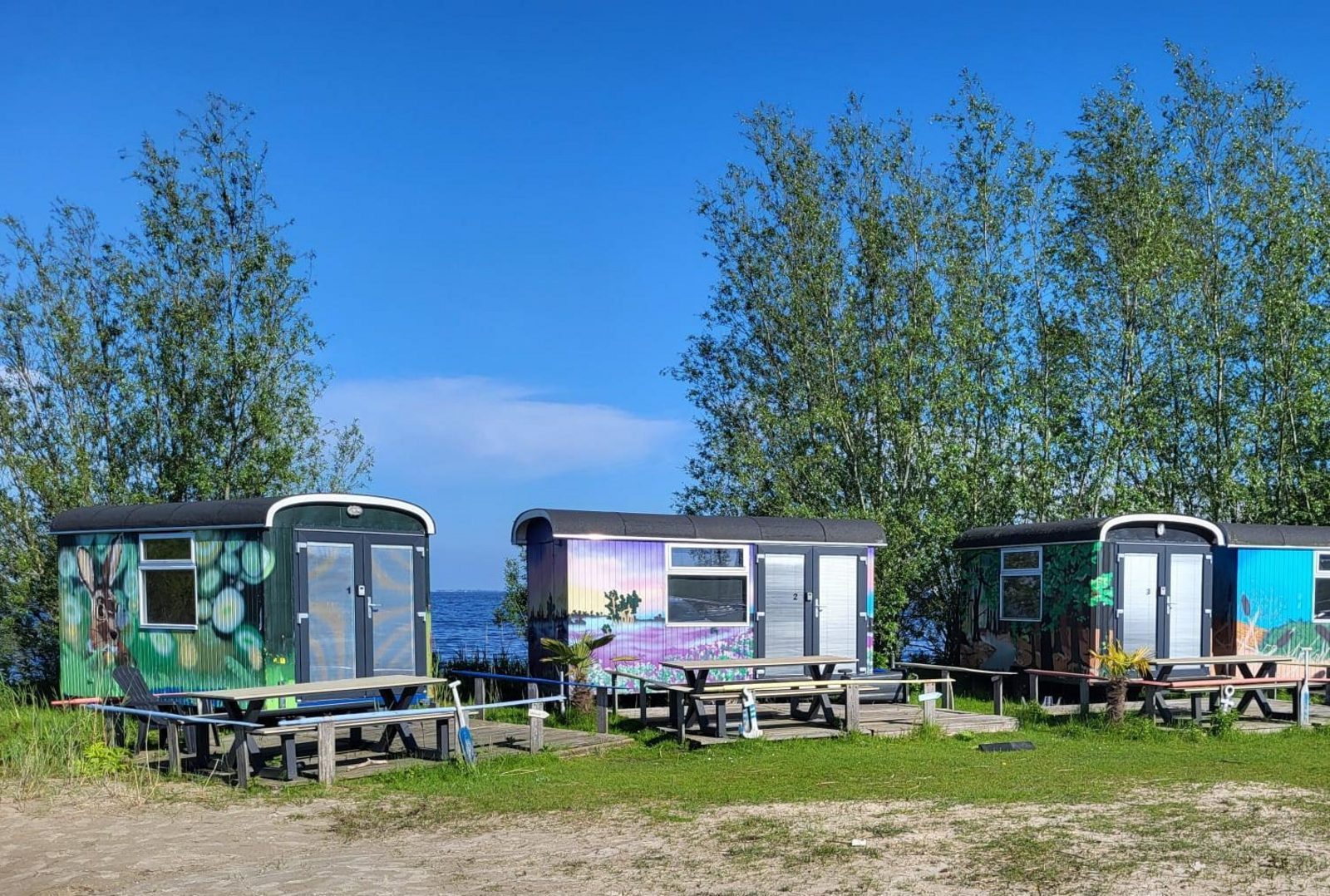 Tiny Wagons Marina Muiderzand Almere (Nr 1-6)