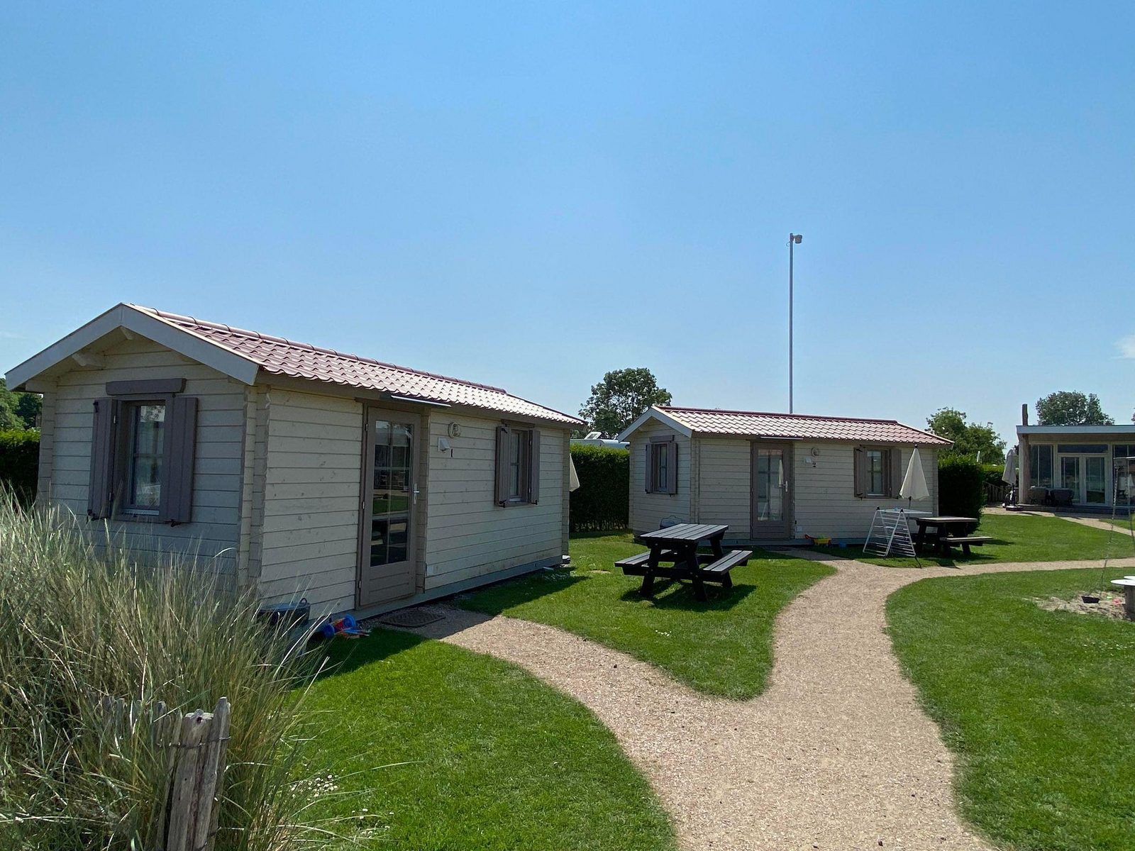 Trekkershut Comfort voor 4 personen