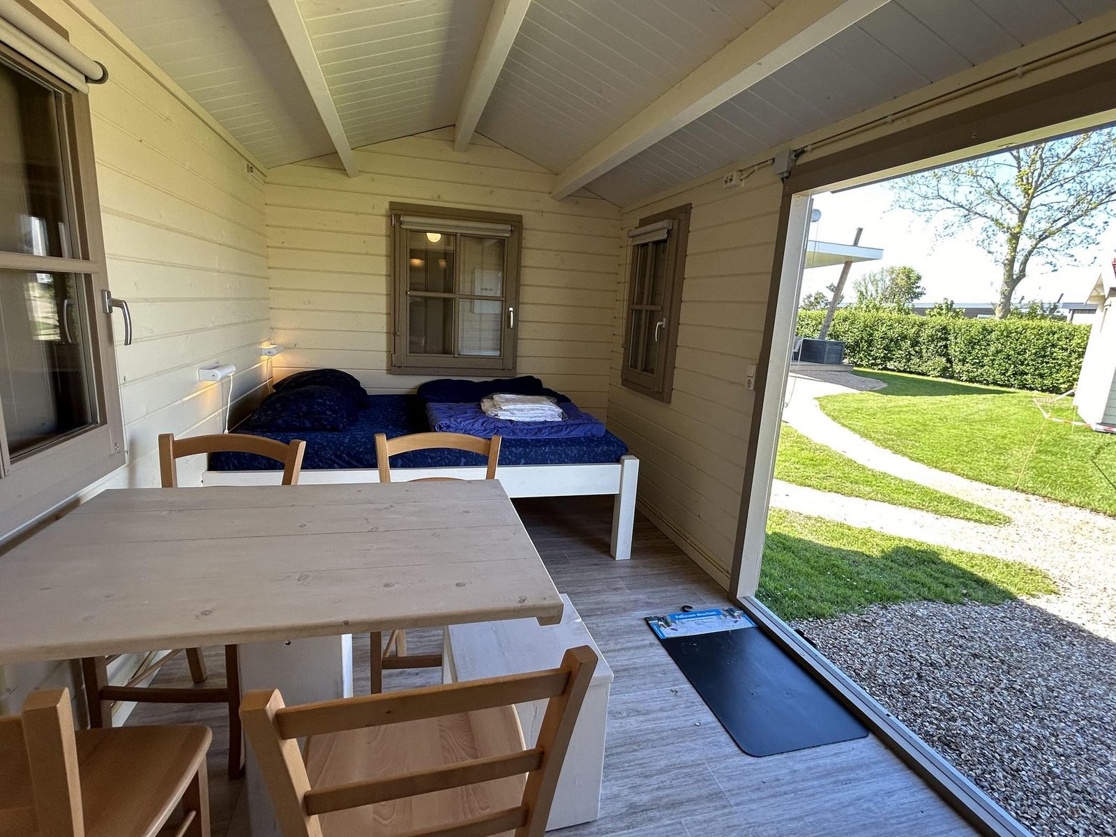 Trekkershut Luxe voor 4 personen
