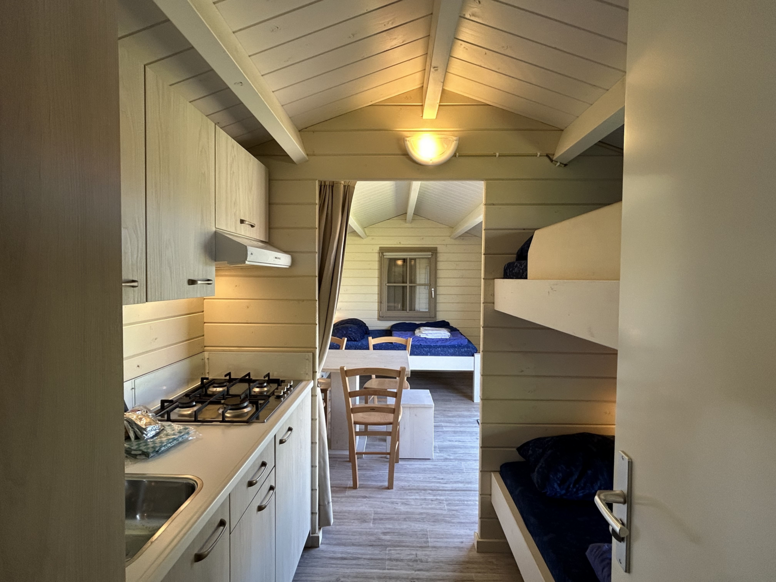 Trekkershut Luxe voor 4 personen