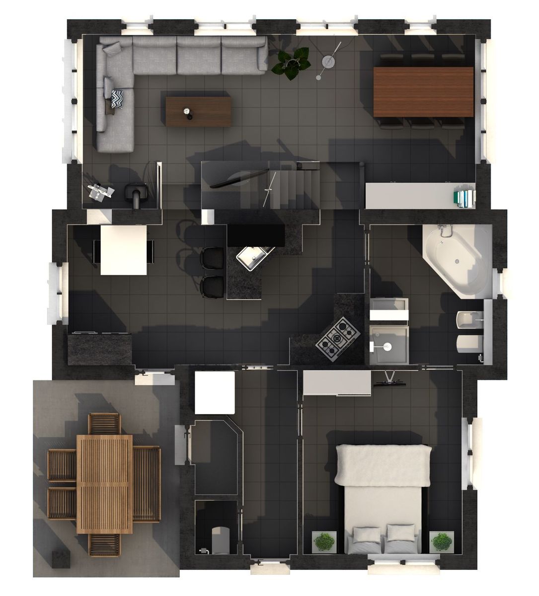 Extra Luxury Villa Sauna & Whirlpool | 4-8 Pers.