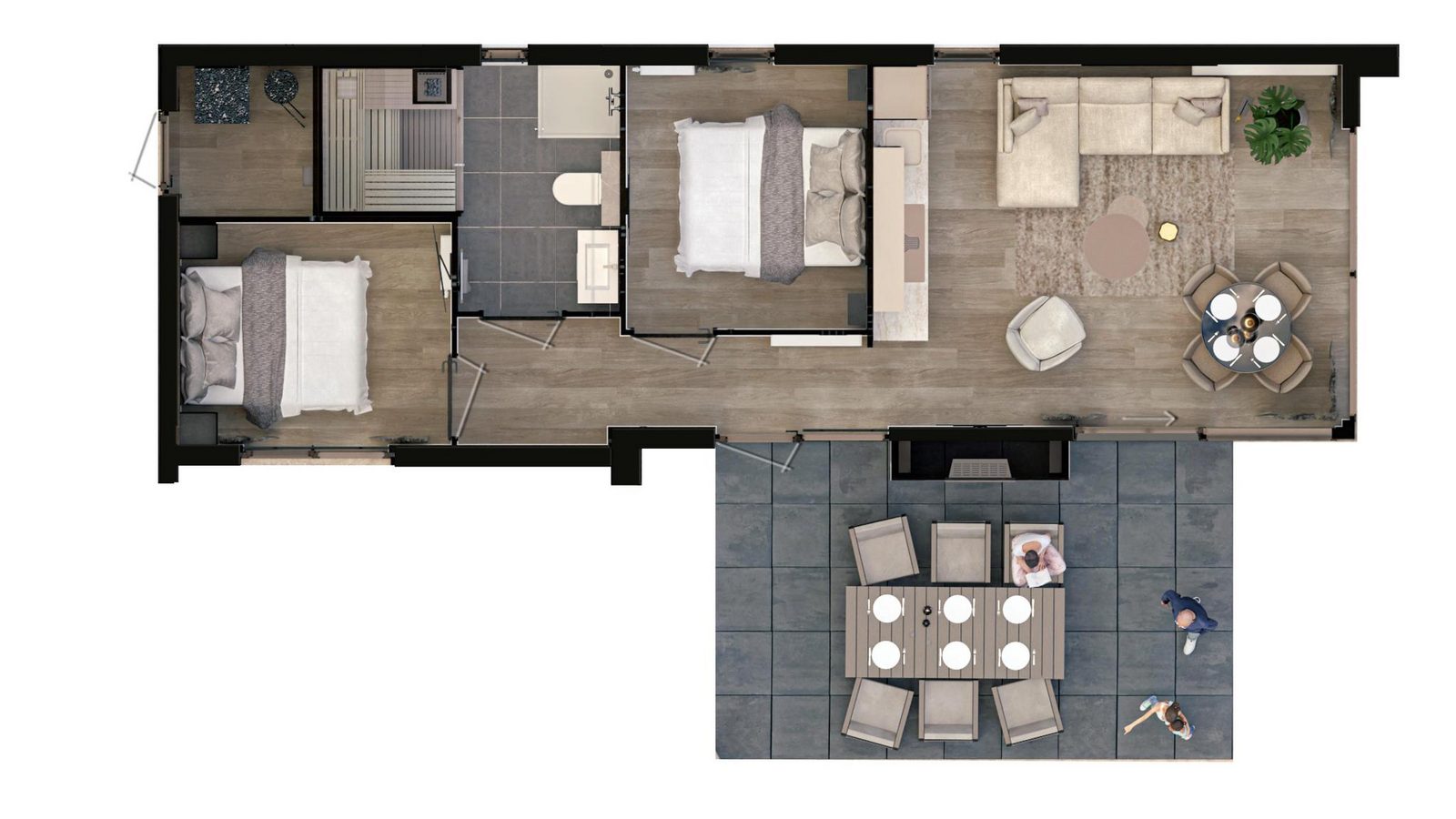 Villa Bloomingdale Wellness | 4 Pers.