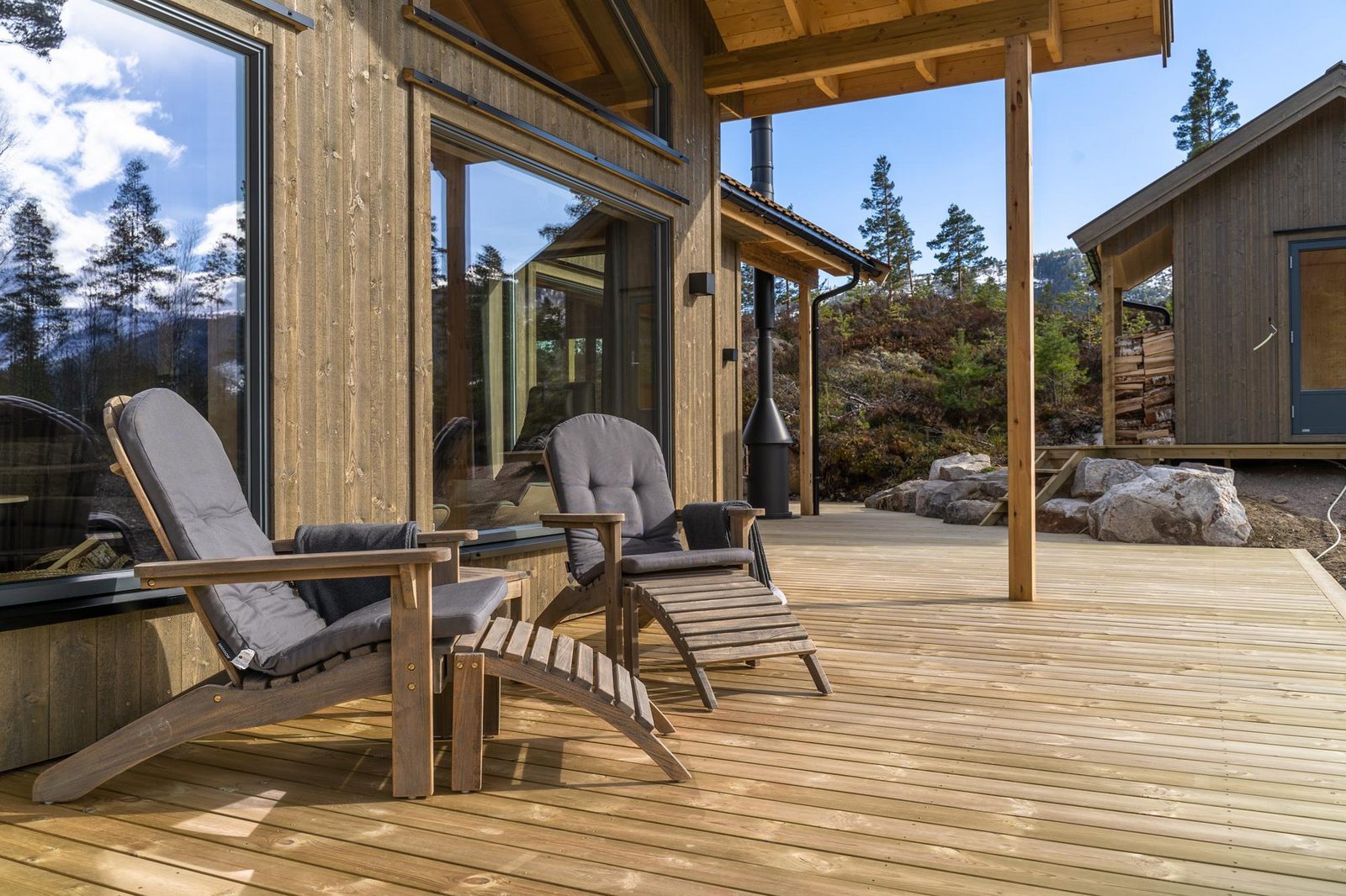 Nyborg Hytte | 8p | Met Sauna & Aan het water