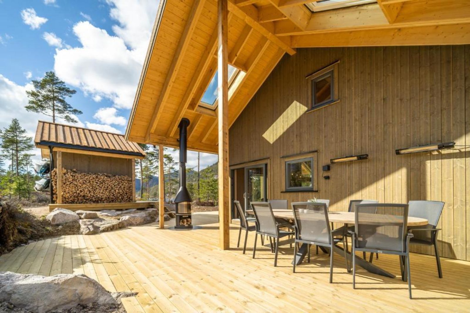 Nyborg Hytte | 8p | Met Sauna & Aan het water